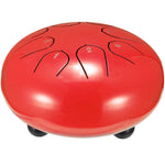 handpan 8 notes rouge